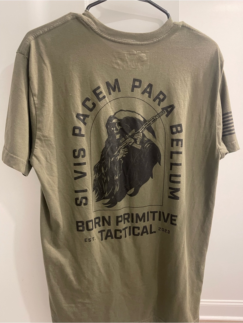 Born Primitive Tactical Skeleton Graphic Short Sleeve Tee